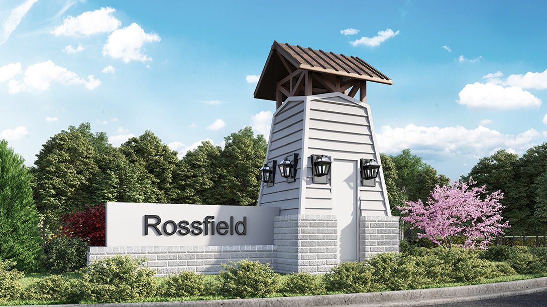 Rossfield Entrance Amenity Rendering