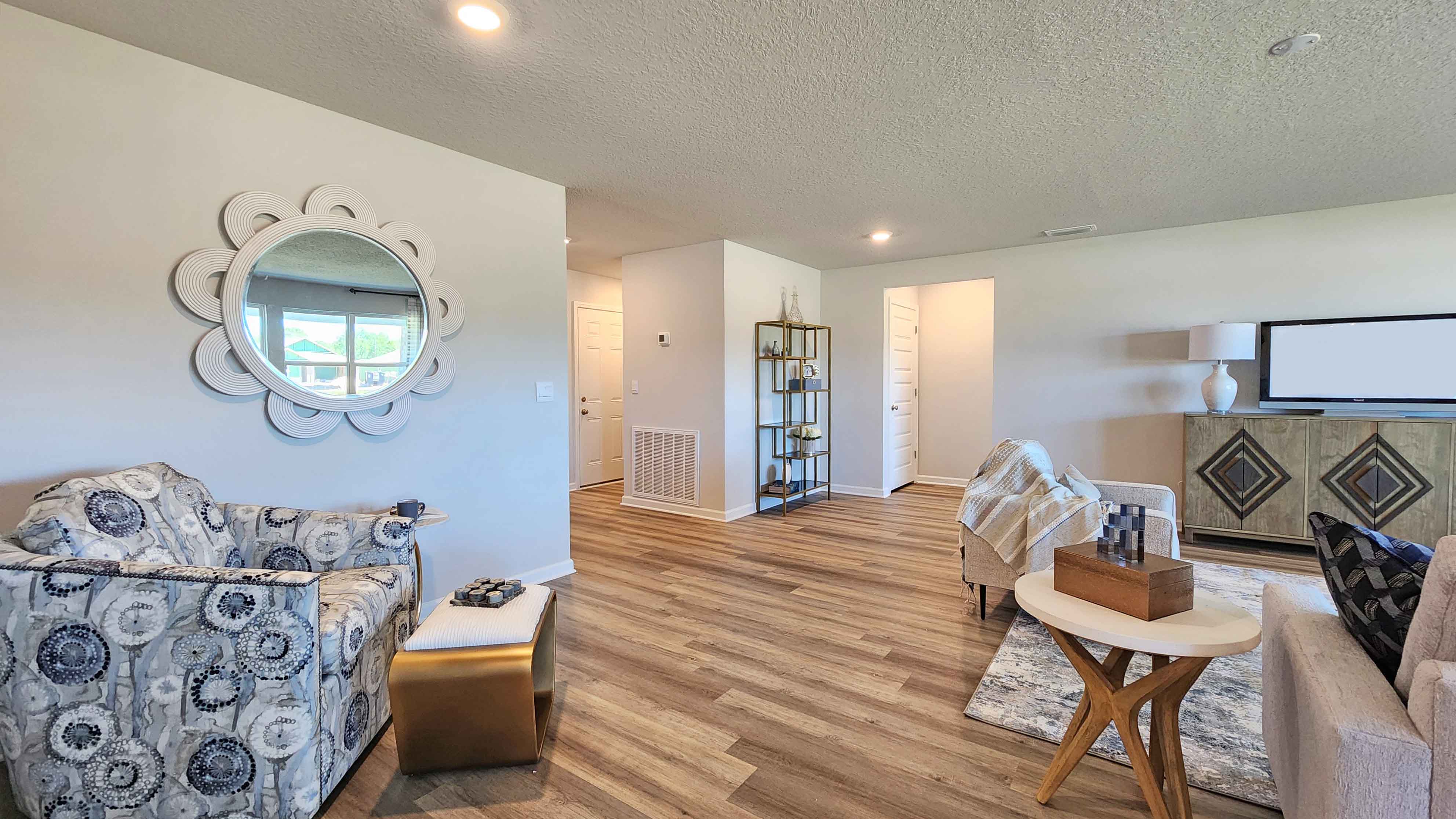 Spacious living area