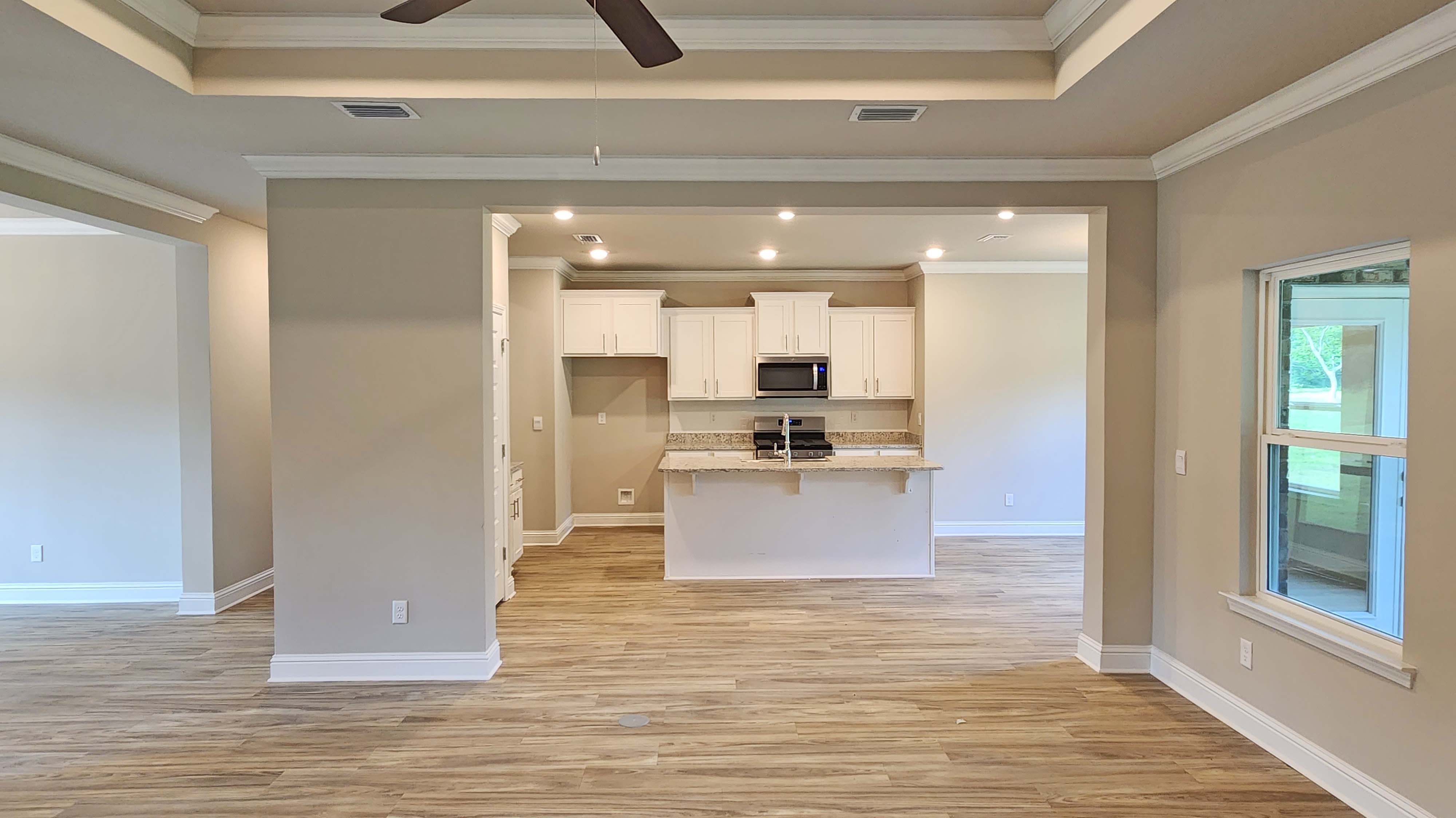 The Avery living area at Hamilton Ridge.