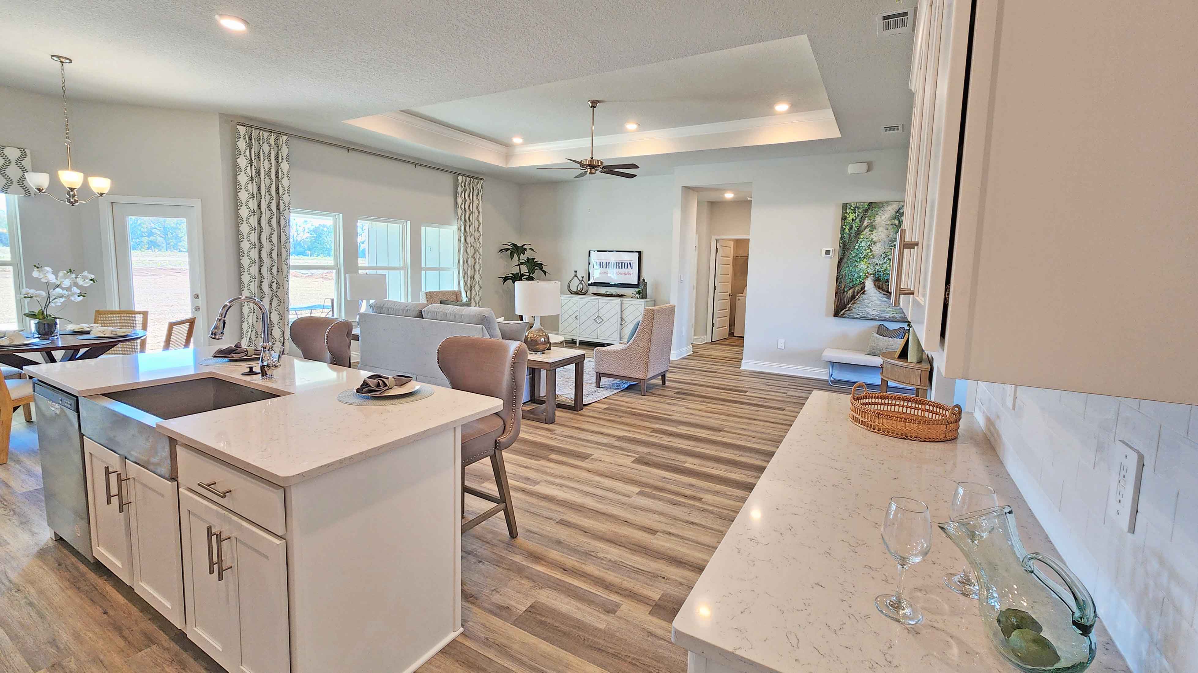 Naturally lit living area