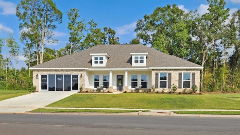 The Hamilton Ridge Model home.