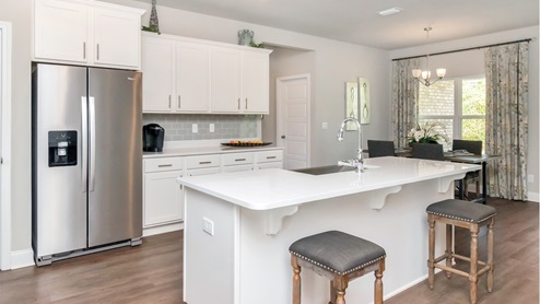 Kitchen of the Hamilton Ridge's Model, the Katherine.