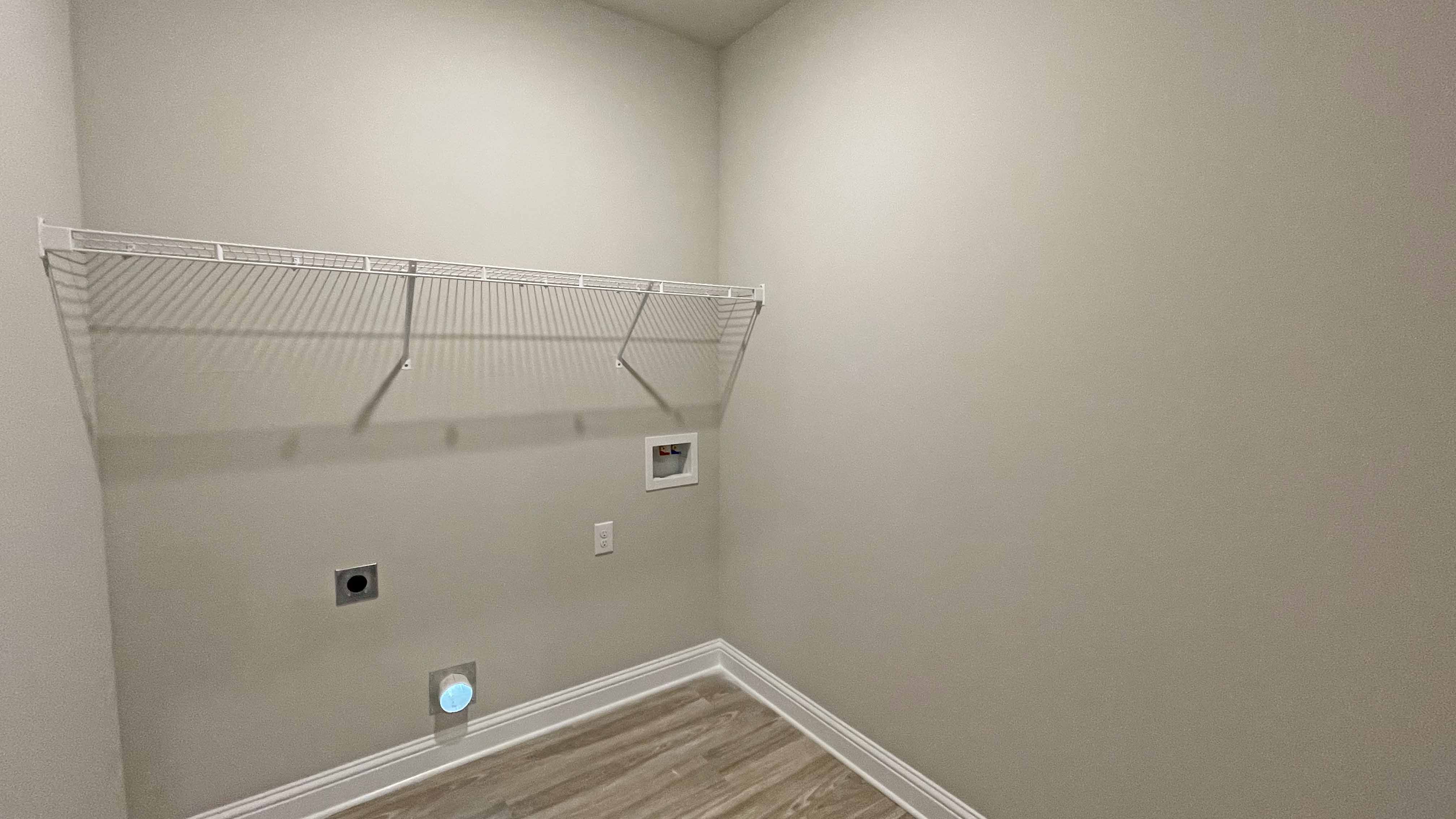 The Jasmine laundry room at Hamilton Ridge.