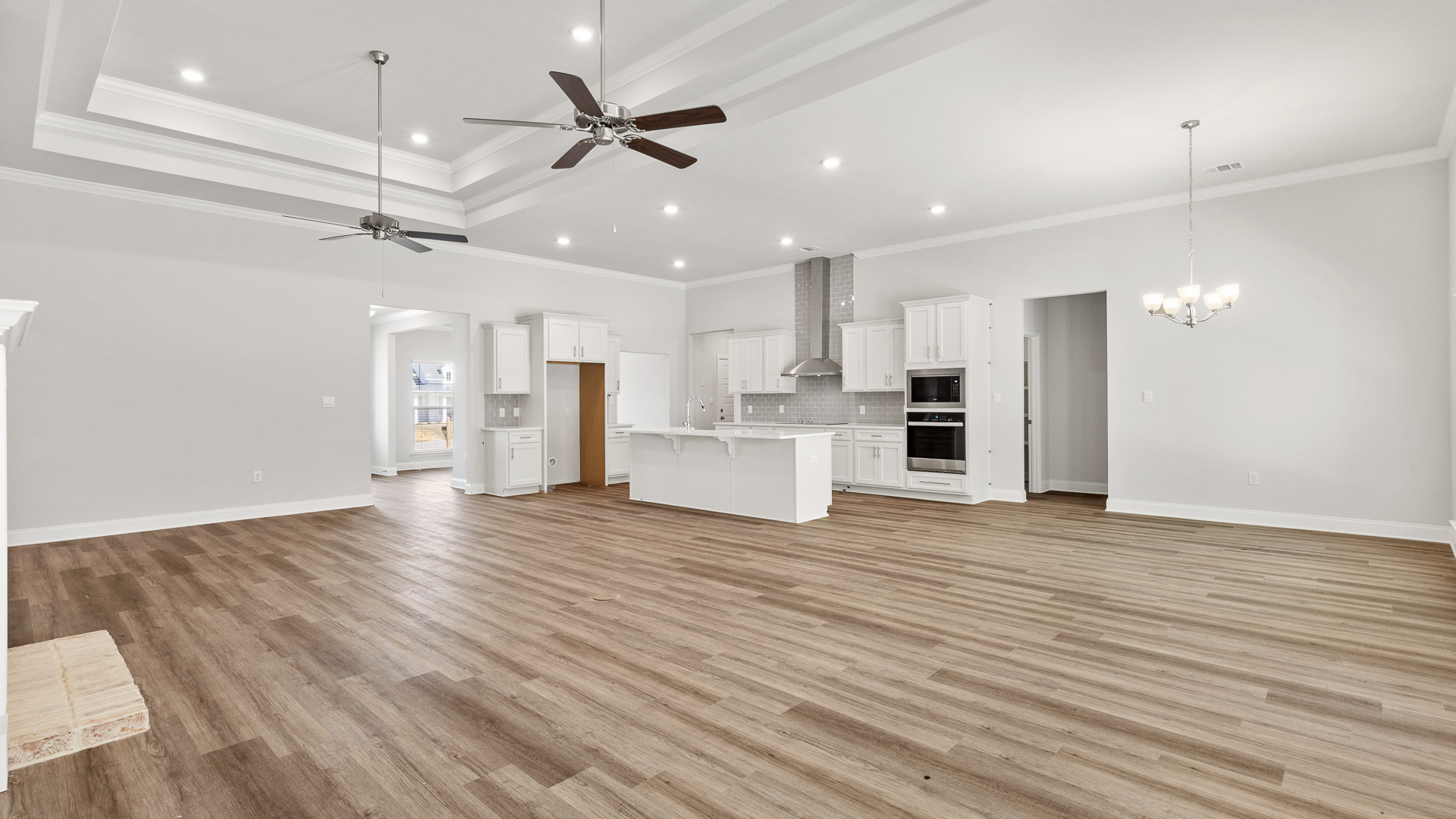 Open layout inside main area of the kingston