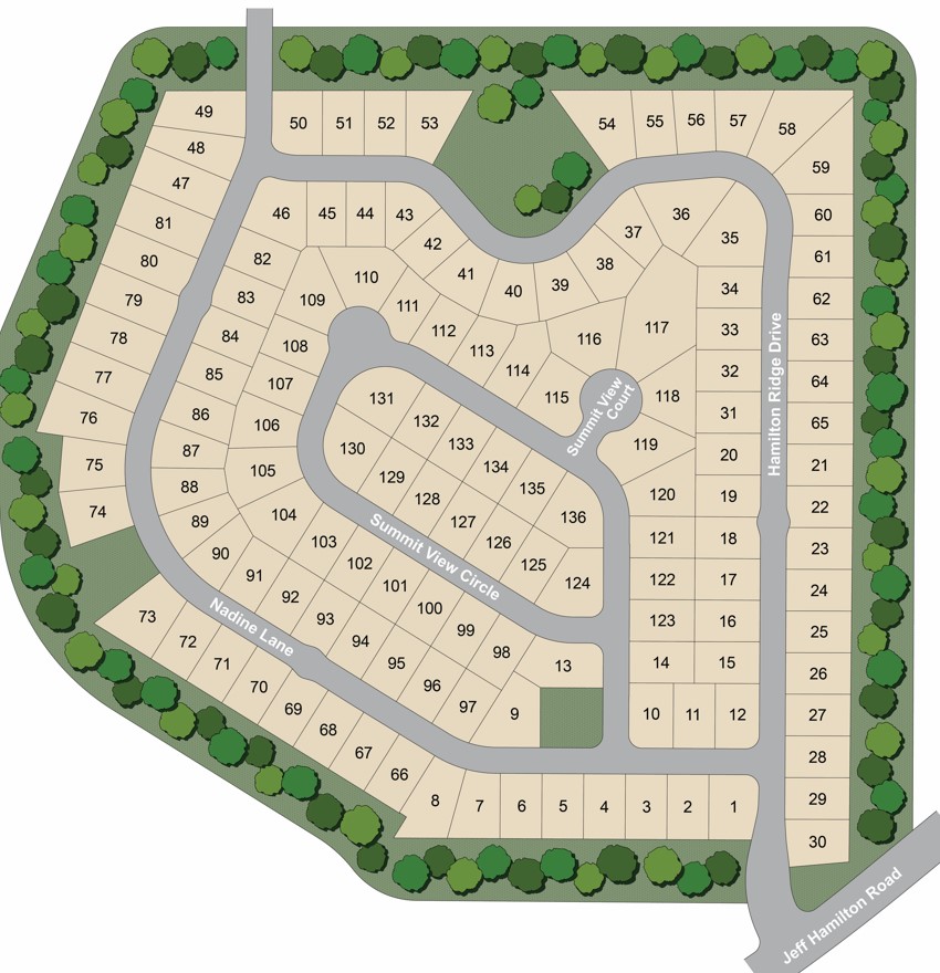 Static Lot Map