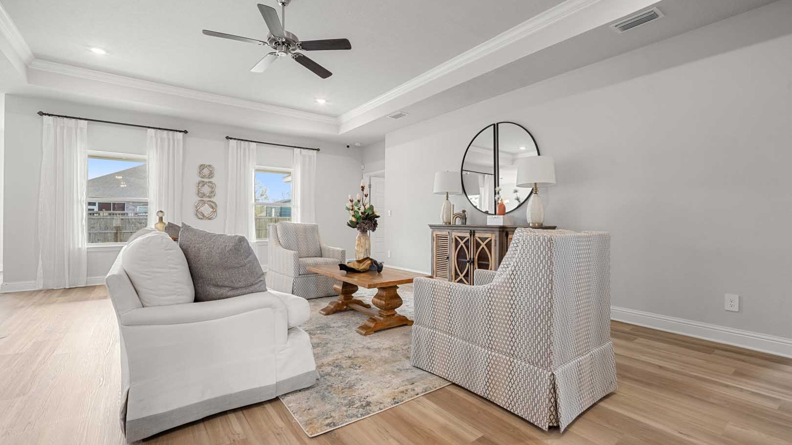 Spacious living area