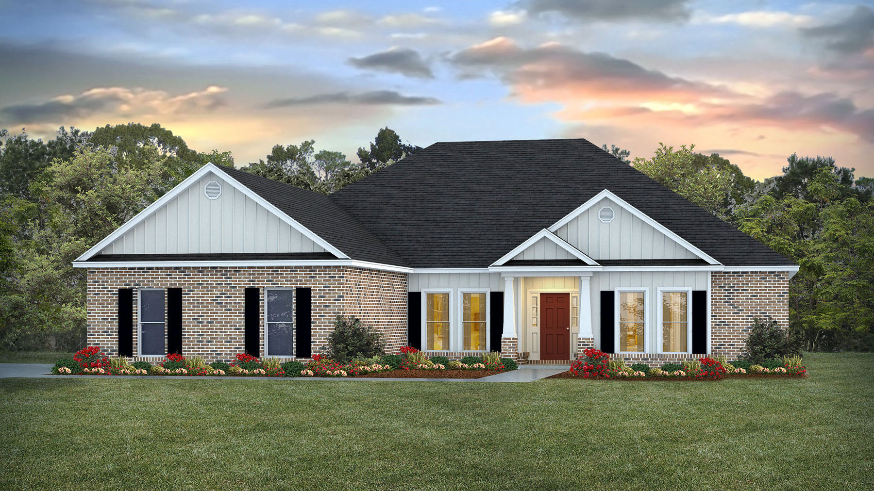 Floor Plan in Dees Plantation Grand Bay, AL D.R. Horton