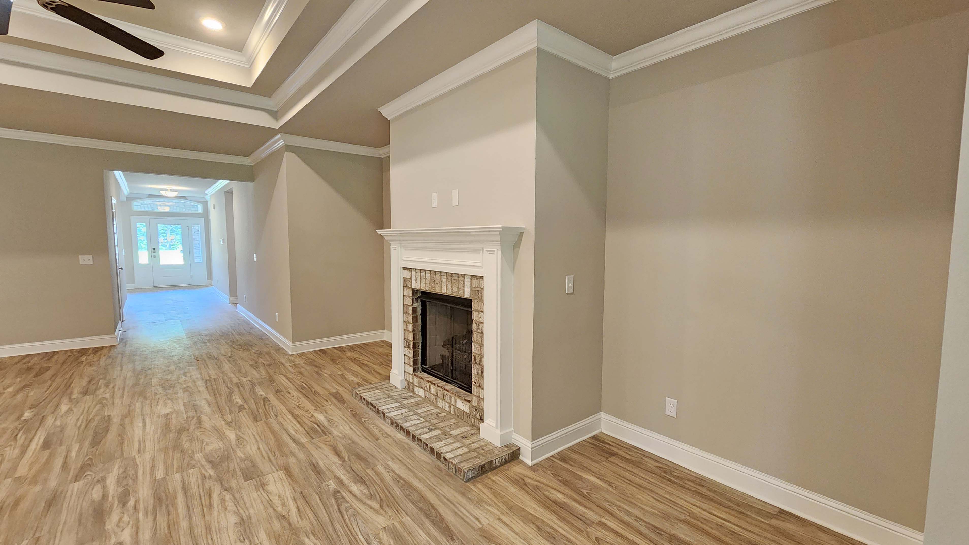 Living area inside the McKenzie