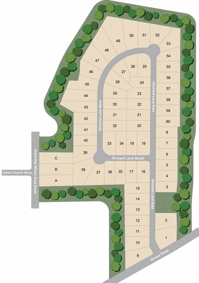 Static Lot Map