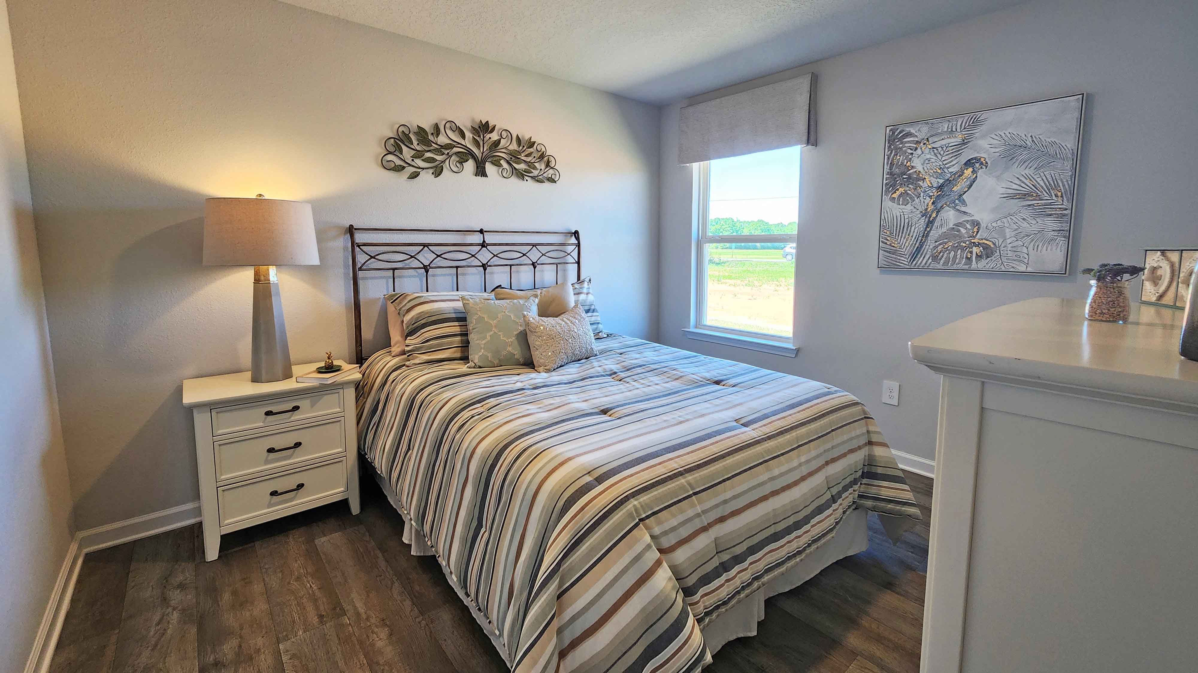 The Aria bedroom at Valor Ridge.