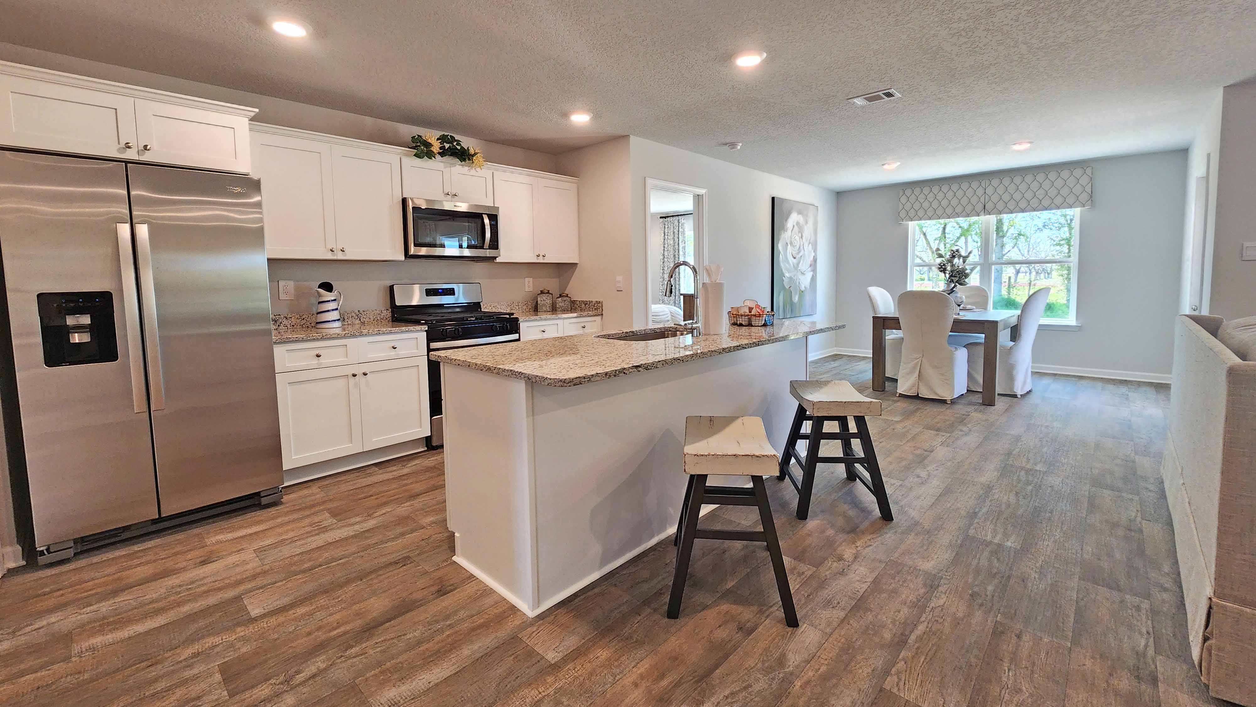 The Aria kitchen at Valor Ridge.