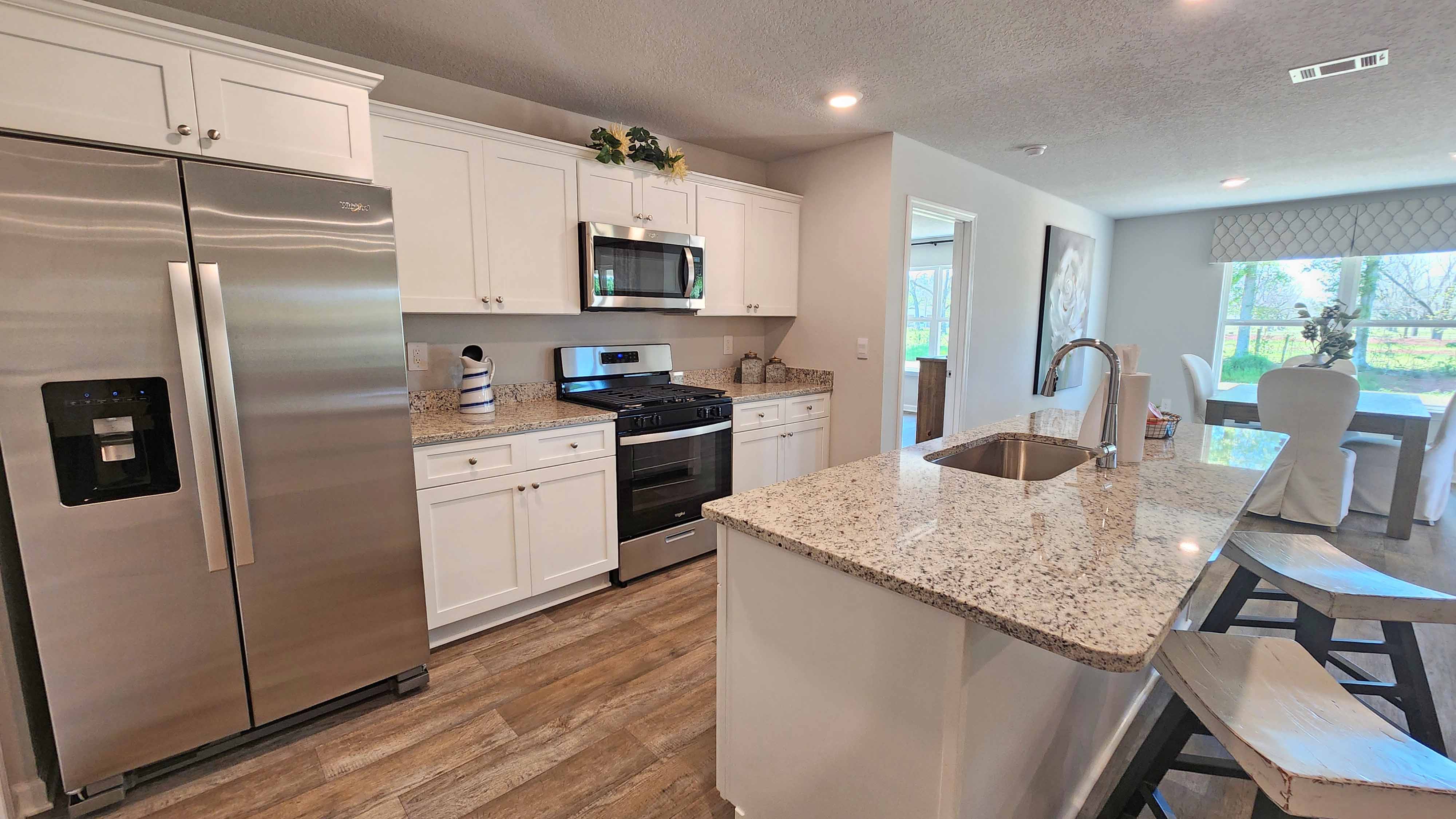 The Aria kitchen at Valor Ridge.