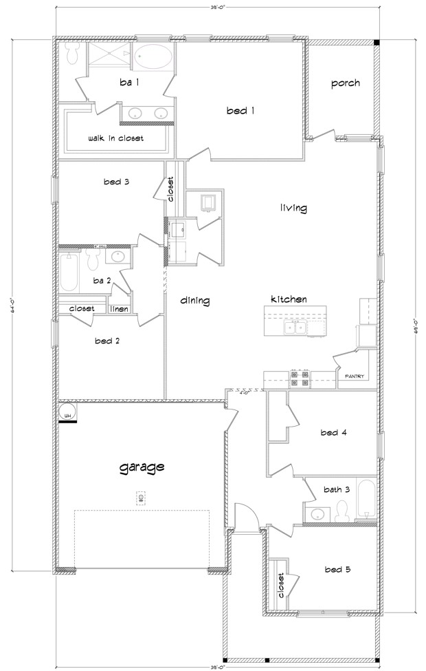 Lakeside C floor plan