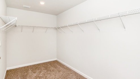 Primary closet