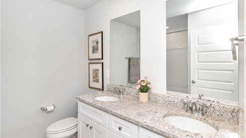 secondary bathroom