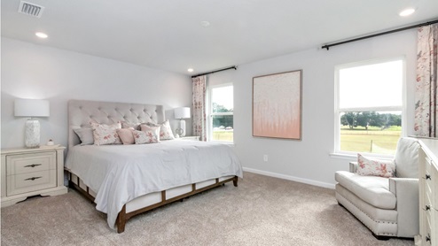 the primary bedroom