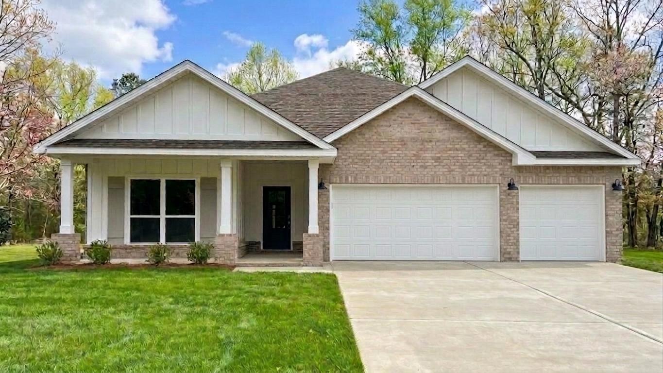 The Destin D11 model home at Bear Run in Saraland, Alabama