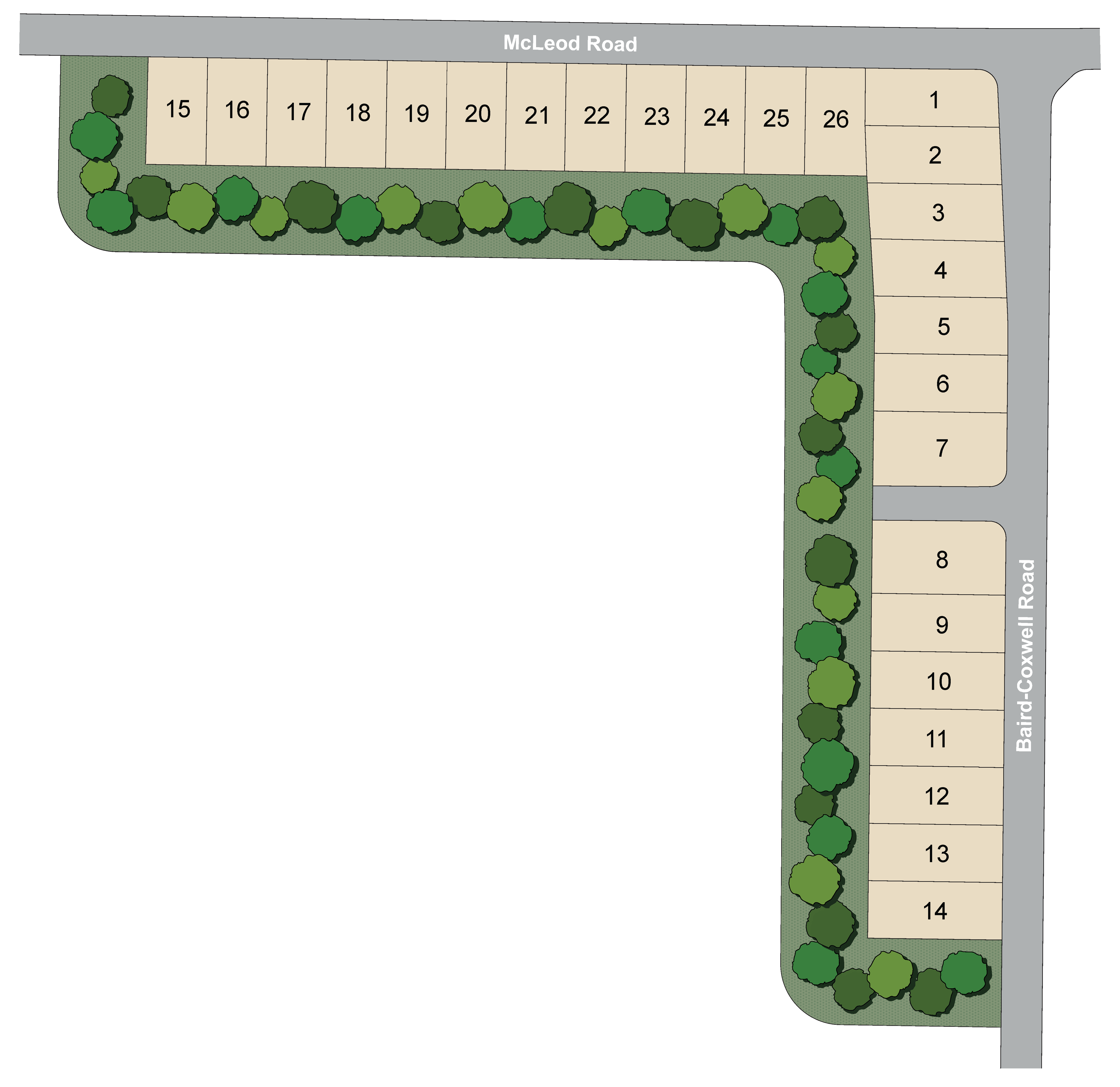 Static Lot Map