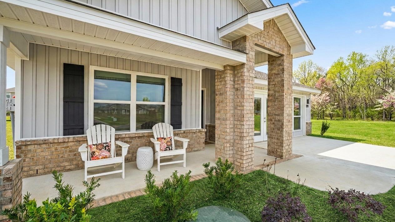 Beautiful front porch
