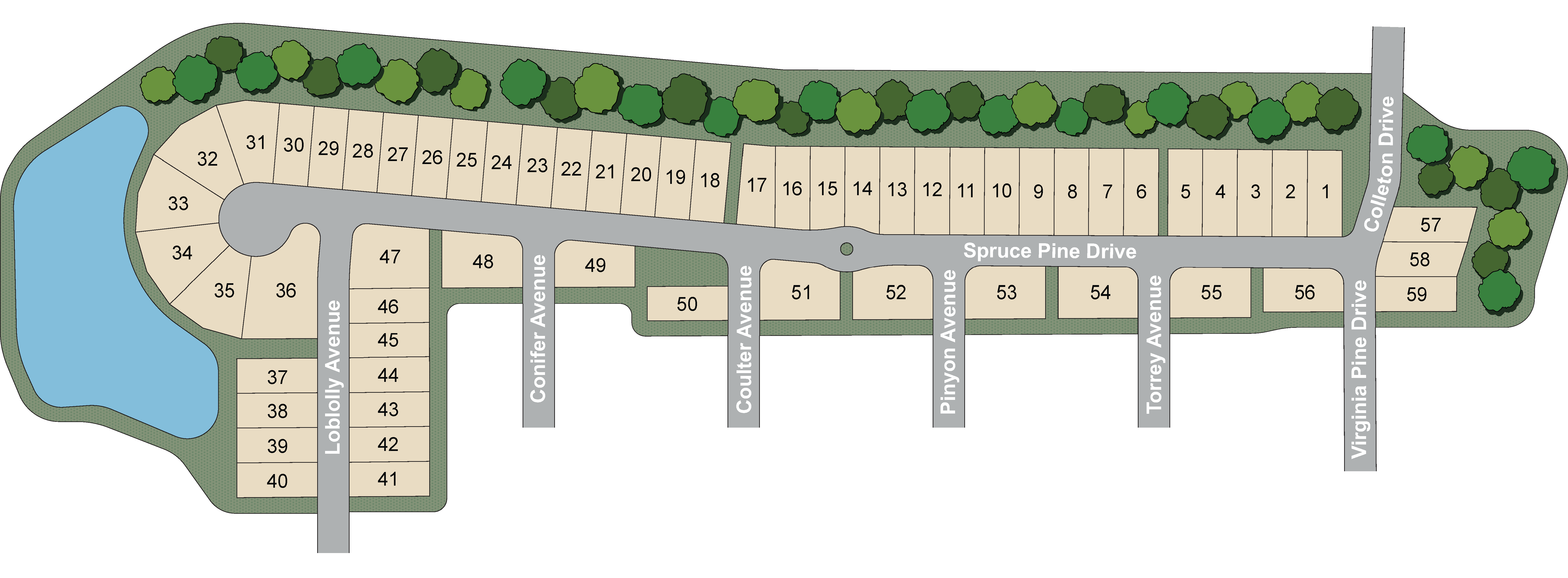 Static Lot Map