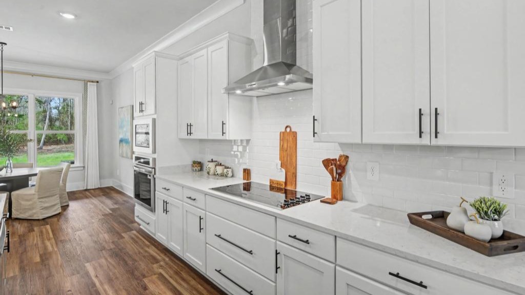 Sleek and luxurious kitchen appliances.