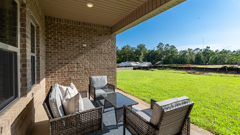 Kaden back porch