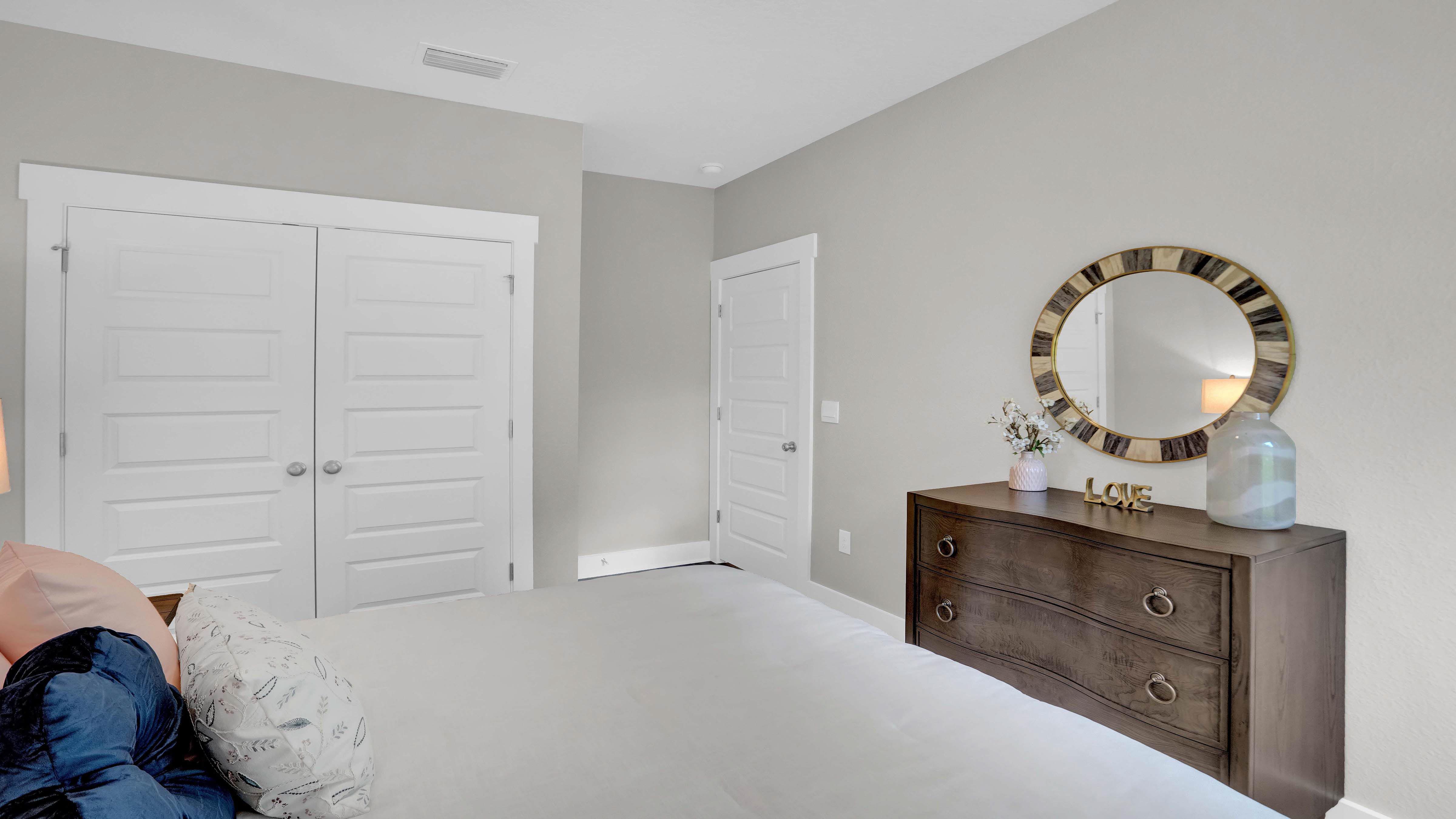 Destin model home interior.