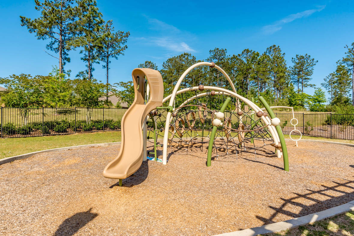 Playground and slide