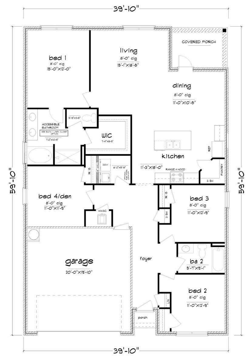 Cali A_B floorplan layout