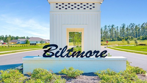 Community entrance monument
