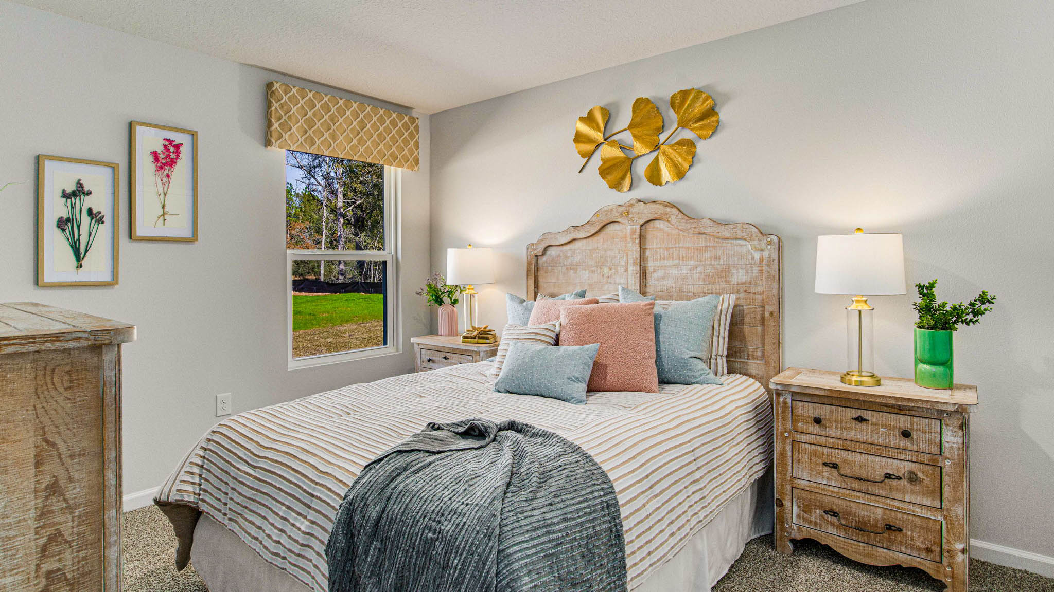 Lakeside model home interior.