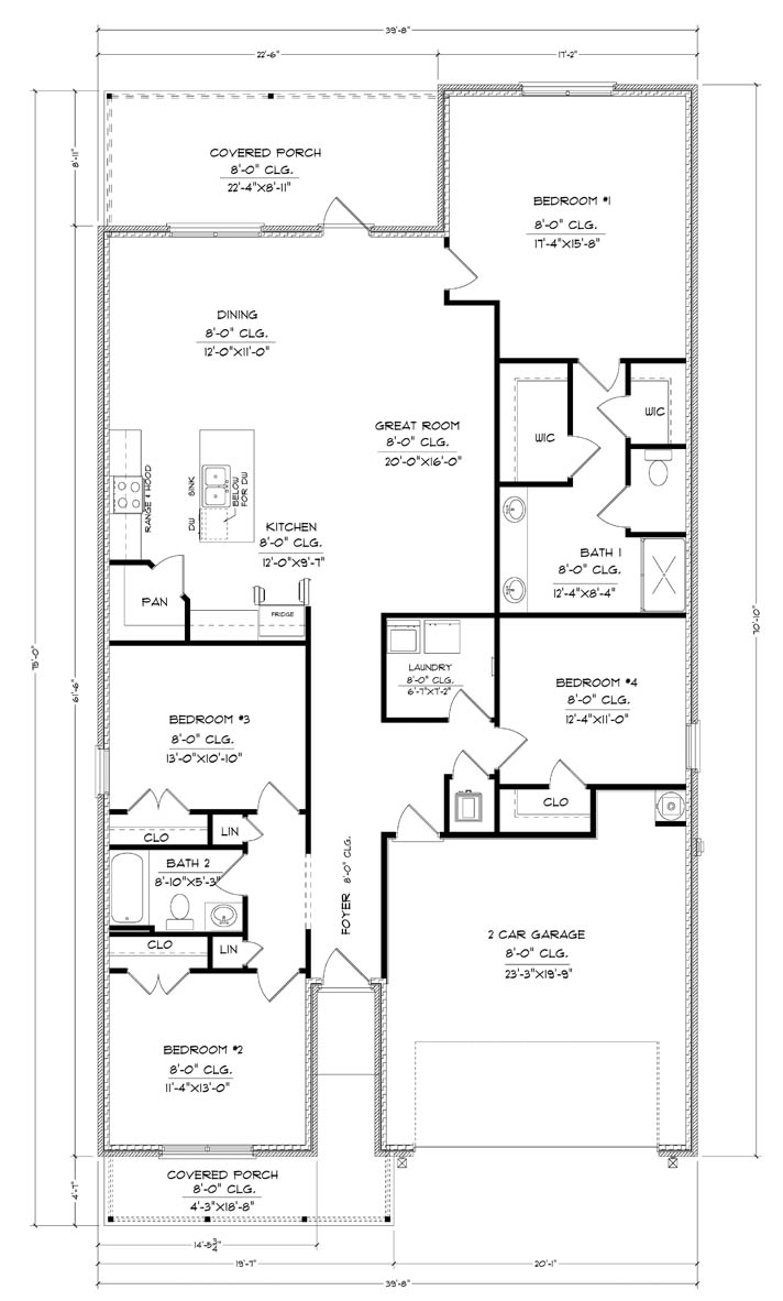 Ryder C Floorplan layout.
