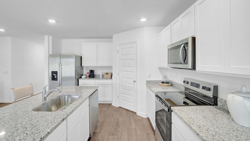 New home interior.