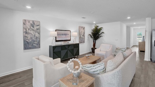 New home interior.