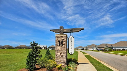Community entrance monument