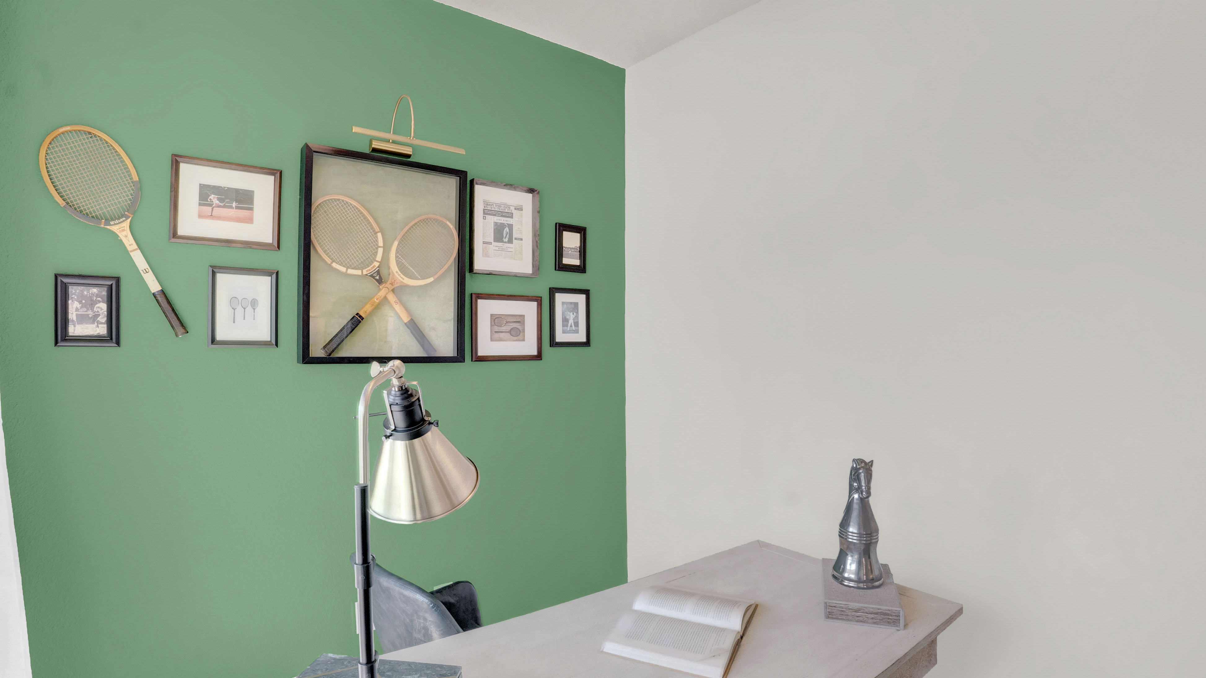 Interior of brand-new home.