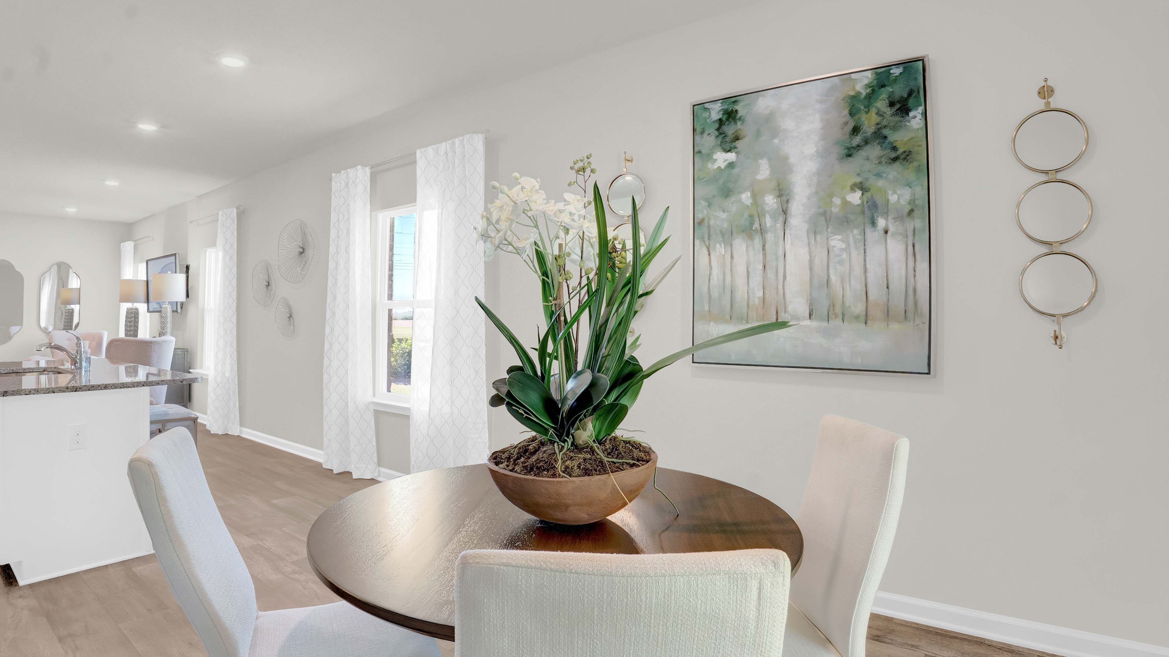 Interior of brand new home.