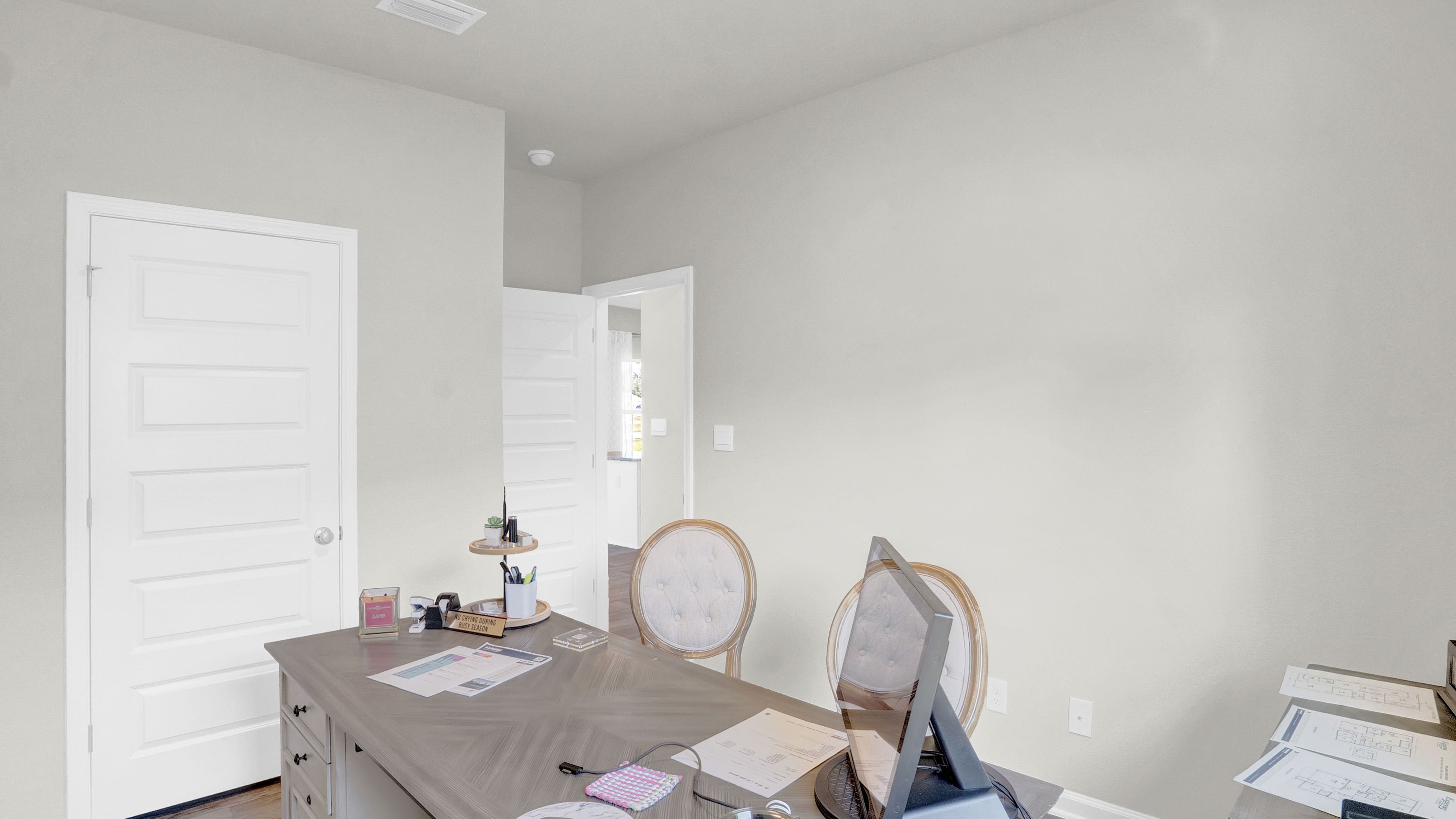 Interior of brand-new home.