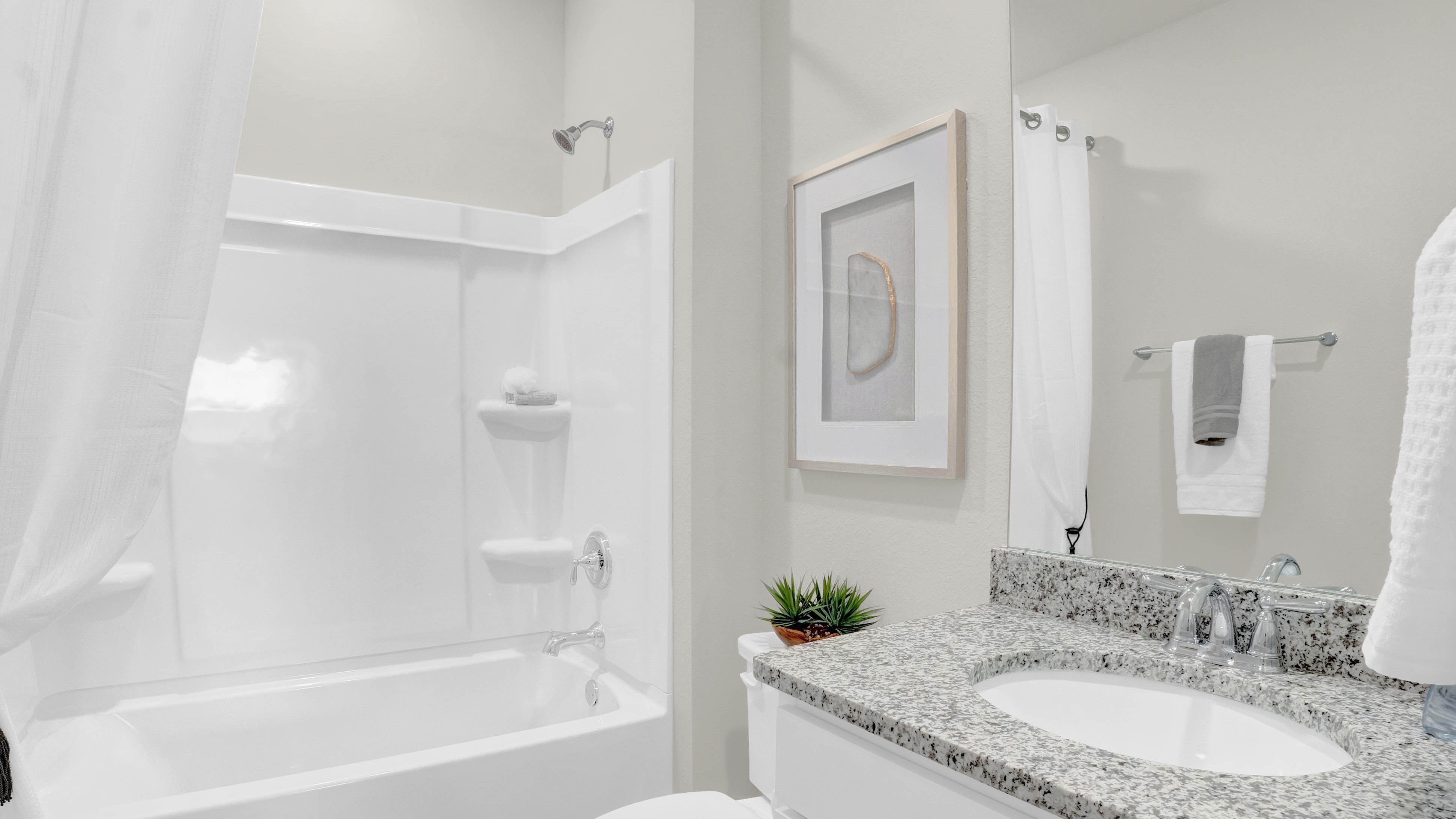 Interior of brand-new home.