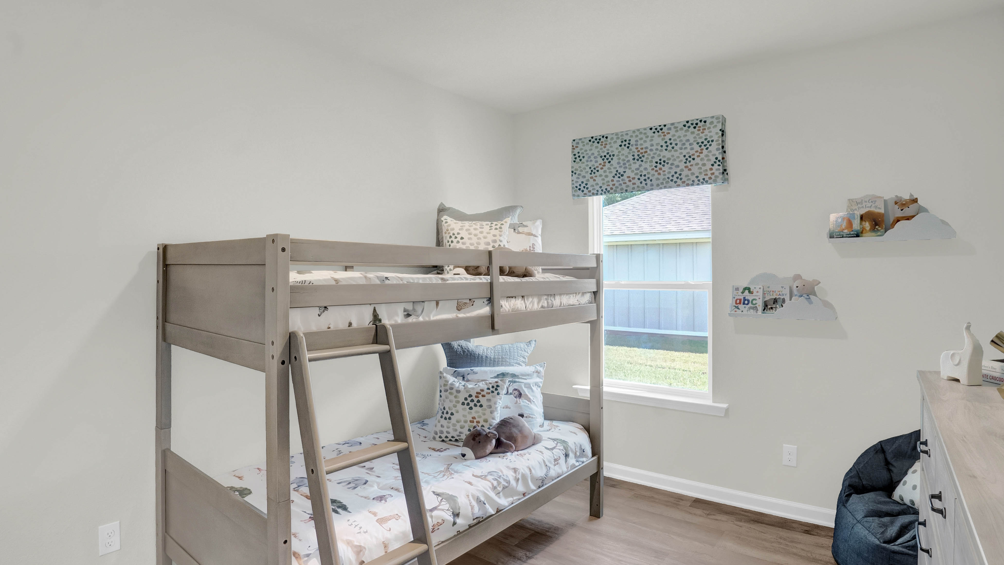 Interior of brand-new home.