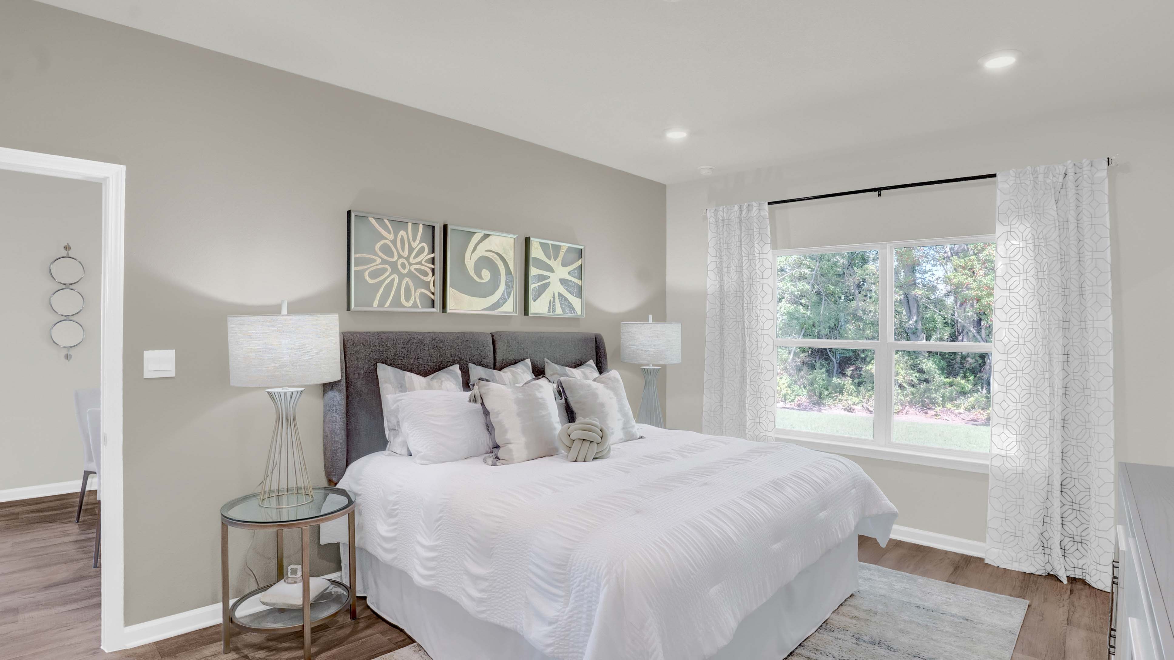 Interior of brand-new home.