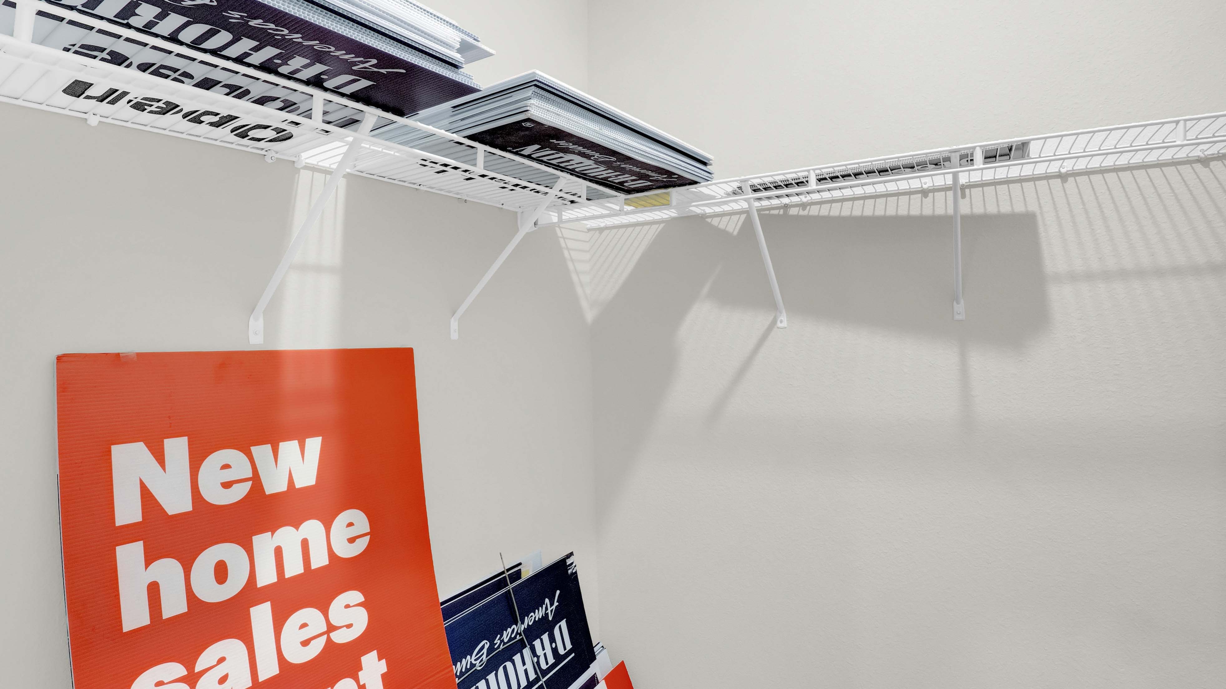 Interior of brand-new home.