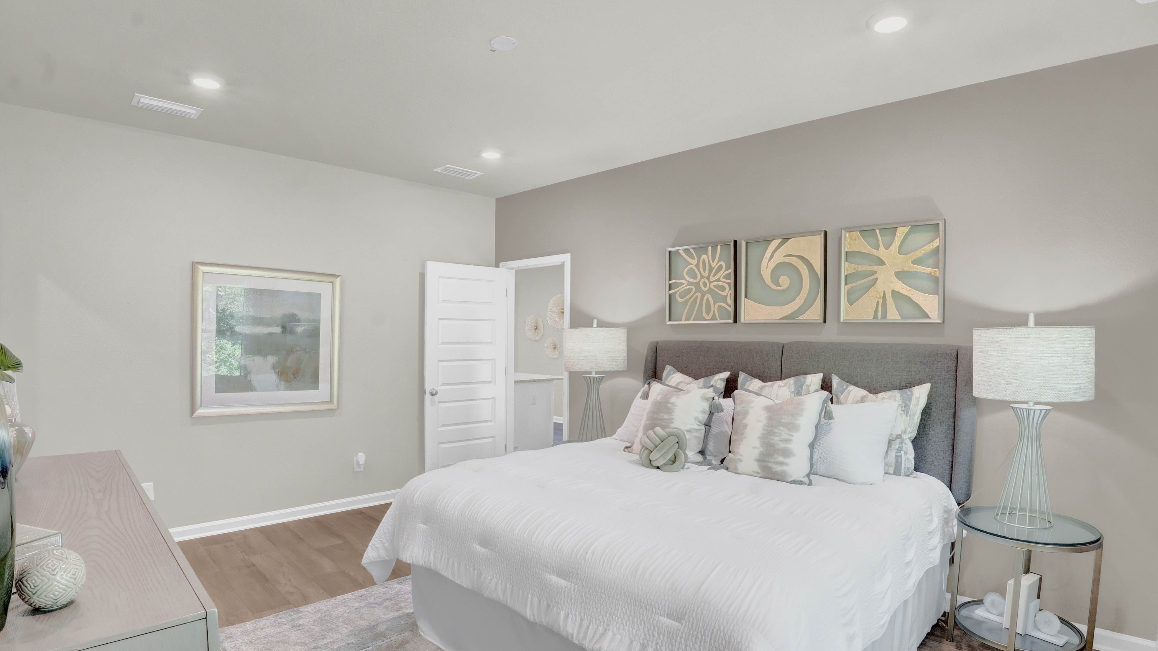 Interior of brand-new home.