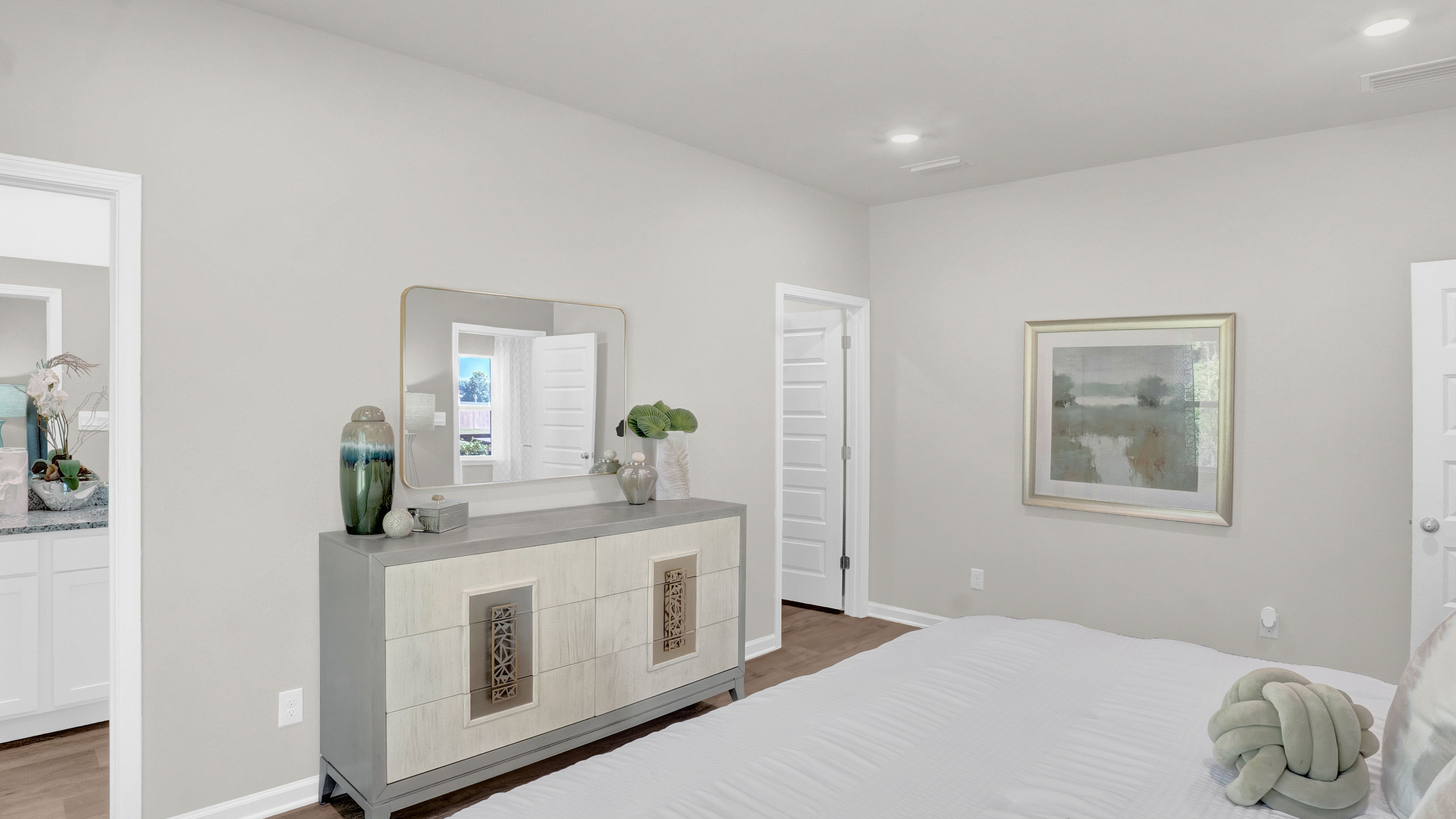 Interior of brand-new home.