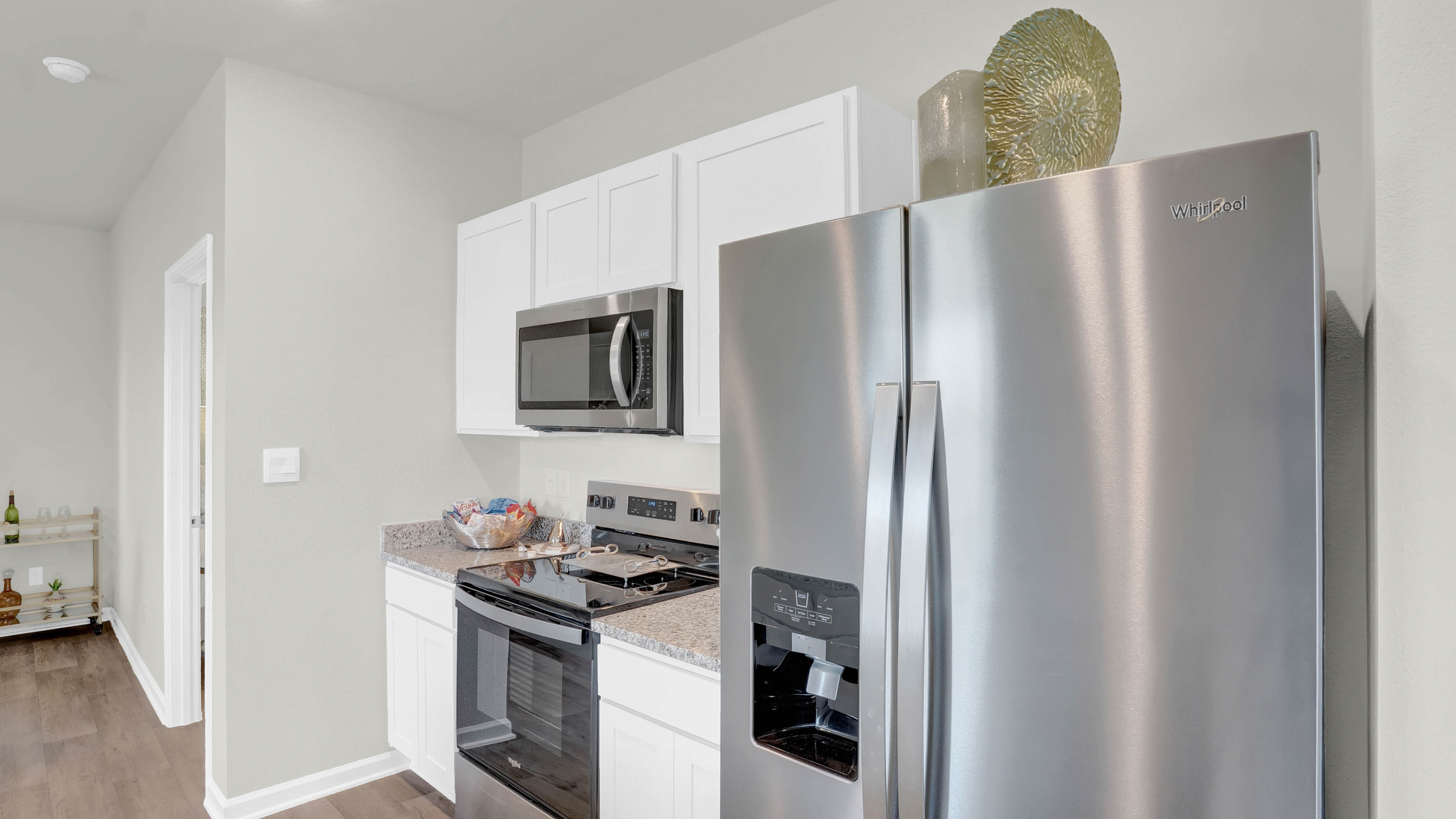 Interior of brand-new home.