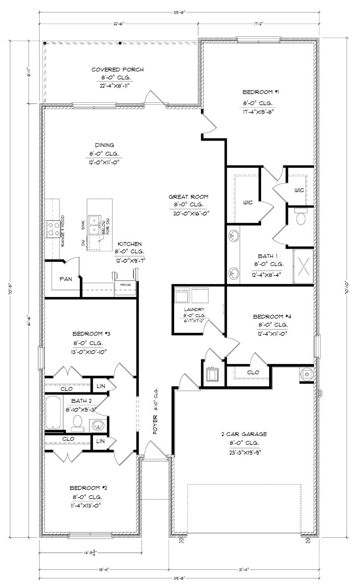 Ryder A & B floorplan