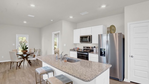 New home interior.
