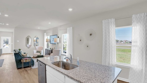 New home interior.