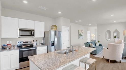 New home interior.
