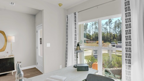 New home interior.